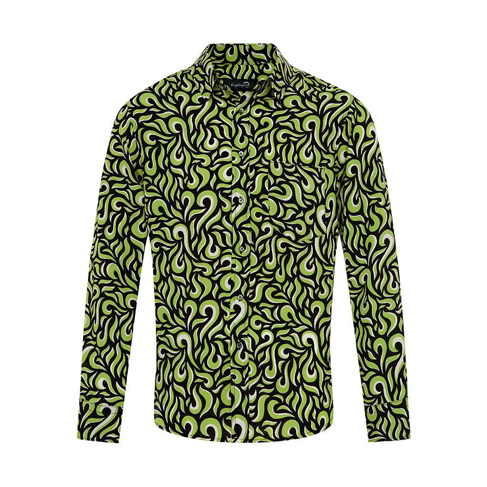 Casual hot-selling fashion high-quality long-sleeved shirts