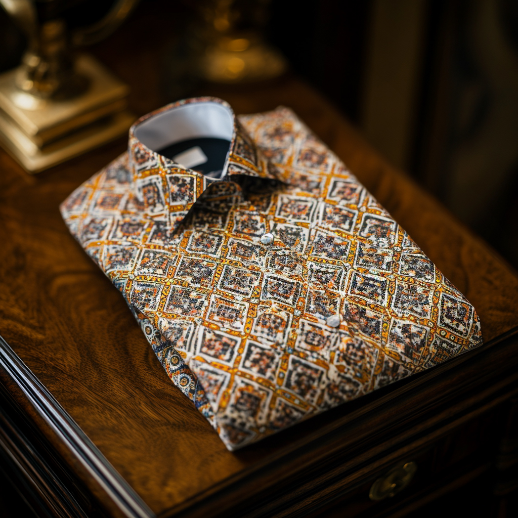 Moroccan Elegant Style men's fashion high quality Suits shirt