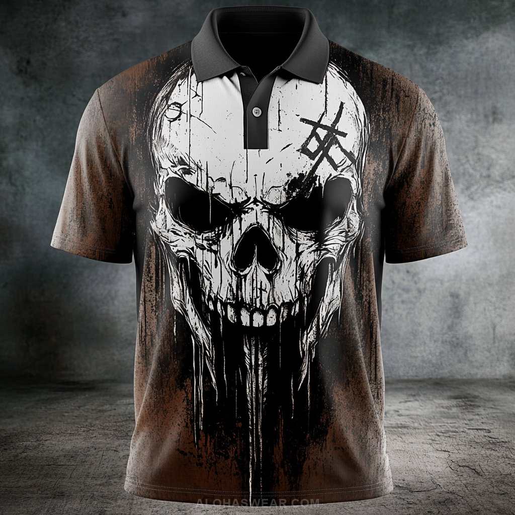 Men's Viking Business Short Polo Shirt