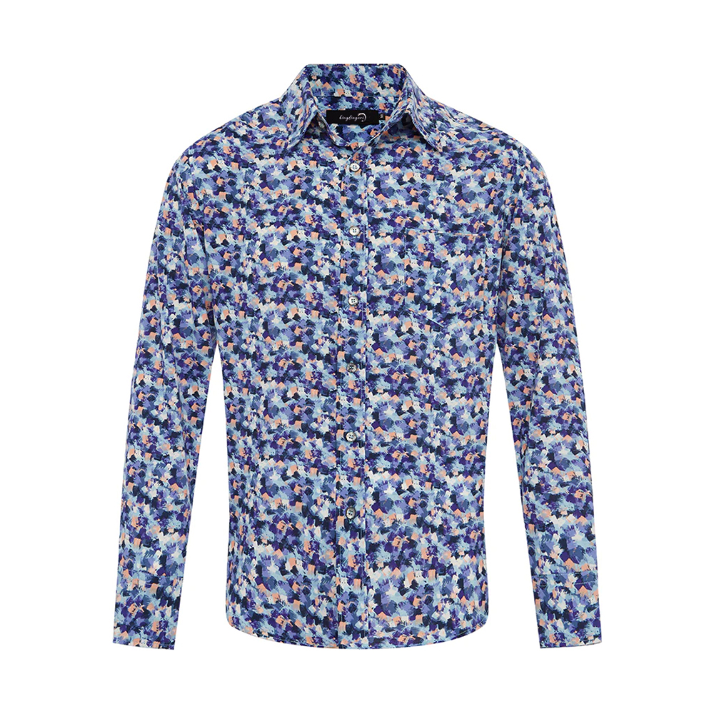 Casual hot-selling fashion high-quality long-sleeved shirts