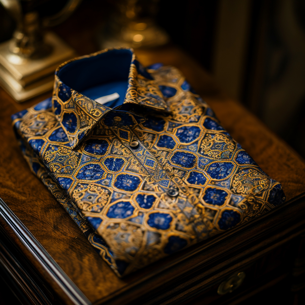 Moroccan Elegant Style men's fashion high quality Suits shirt