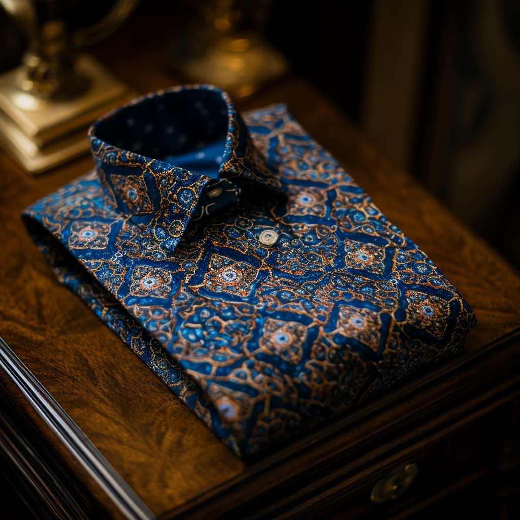 Moroccan Elegant Style men's fashion high quality Suits shirt