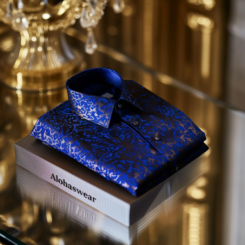 Palace aristocratic Luxury men's fashion high quality Suits shirt