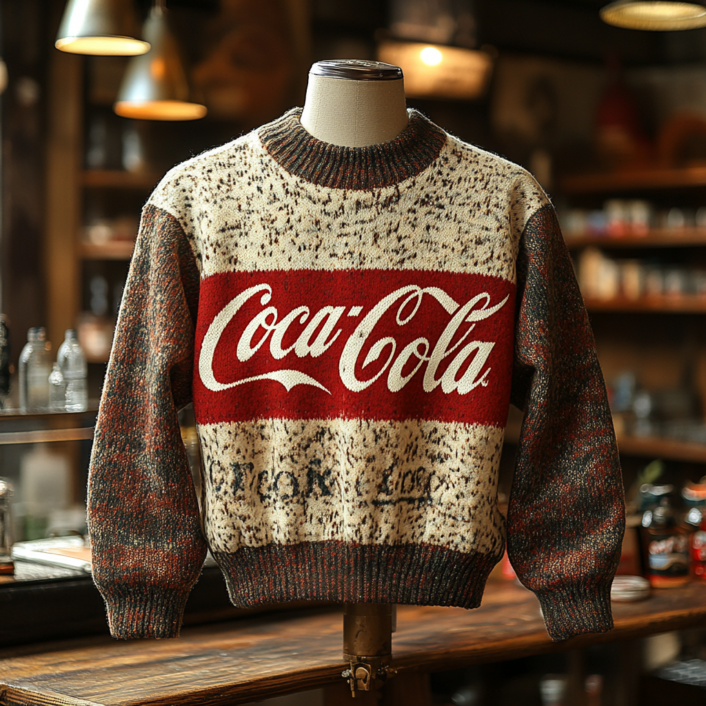Coca-Cola Comfortable High quality Exclusive design Men‘s Fashion Sweater Sweatshirt 