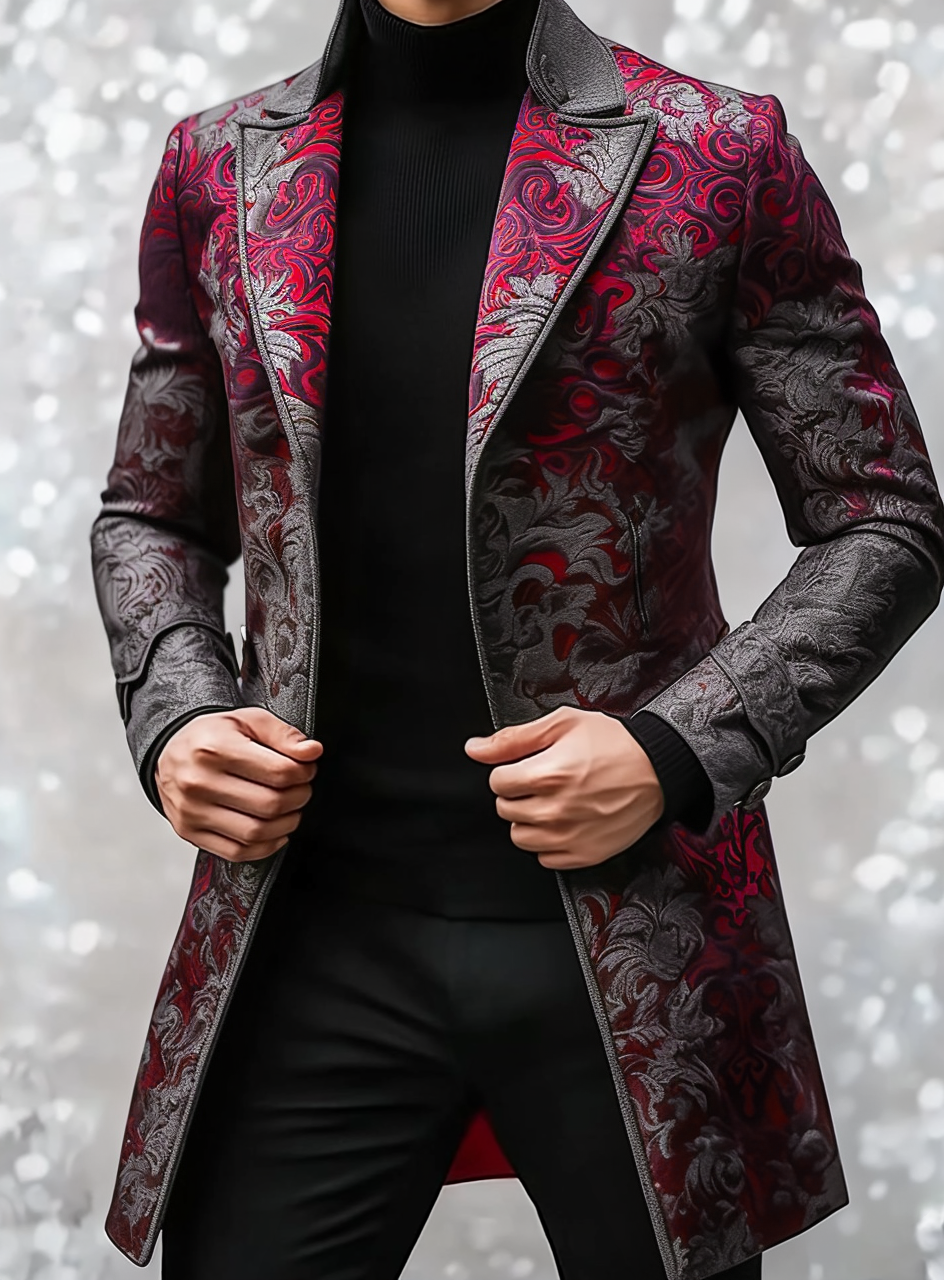 Casual Versatile Limited sale Men's Fashion High quality Jacket Coat