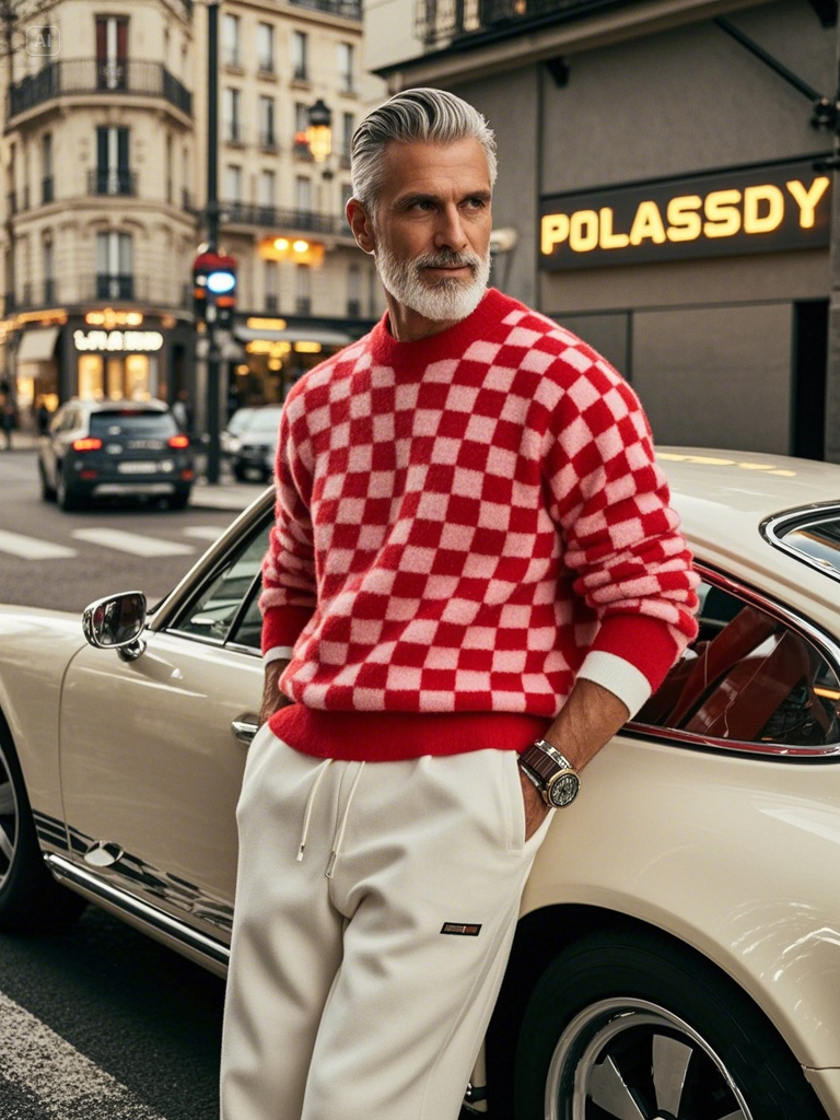 Luxury Warm Sweater Exclusive design Men‘s Fashion Brand sweatshirt 