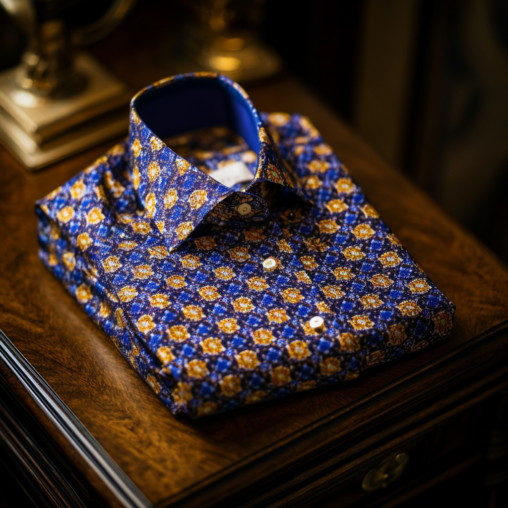 Moroccan Elegant Style men's fashion high quality Suits shirt