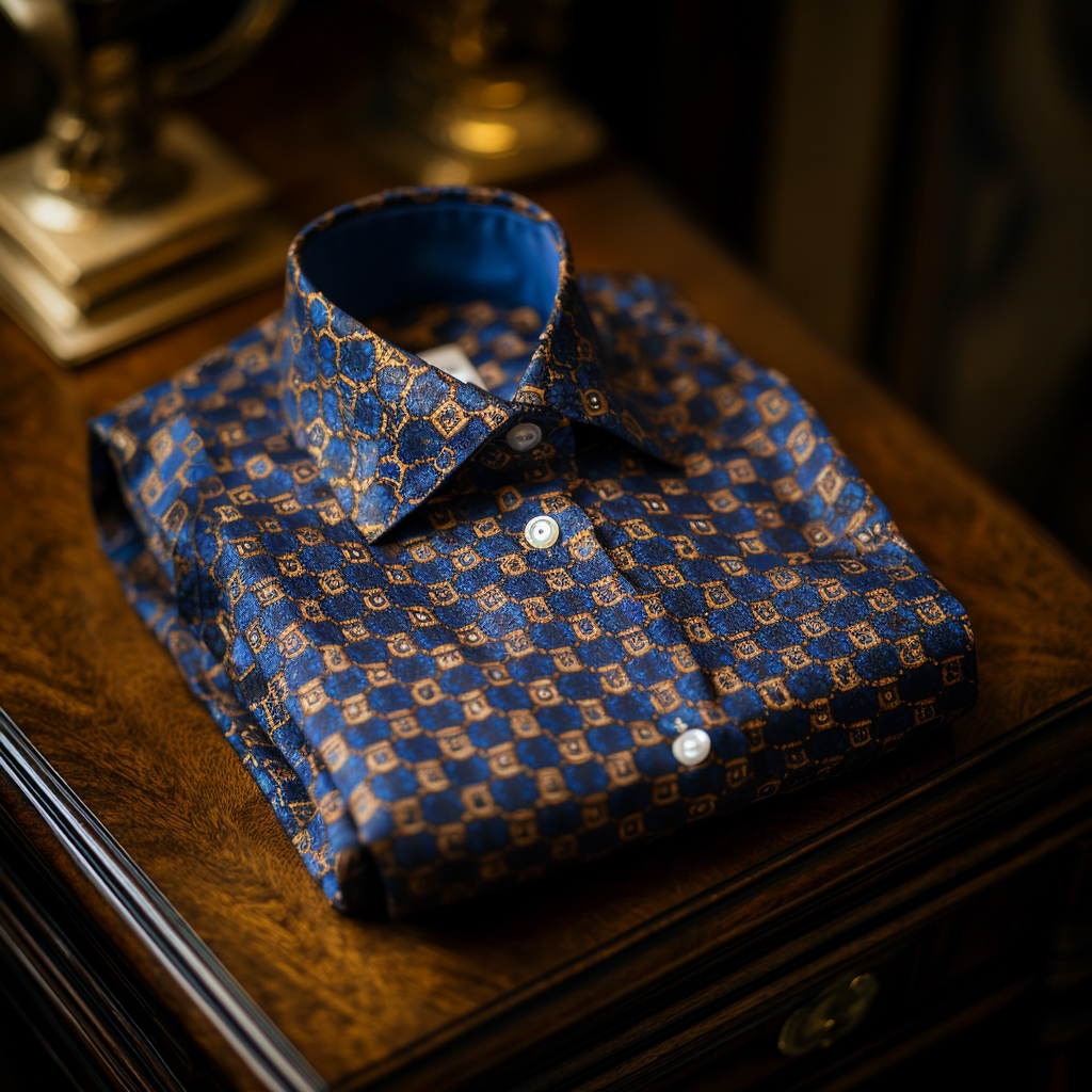 Moroccan Elegant Style men's fashion high quality Suits shirt