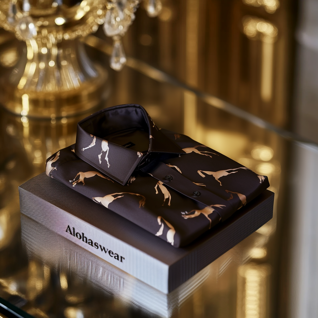 Palace aristocratic Luxury men's fashion high quality Suits shirt