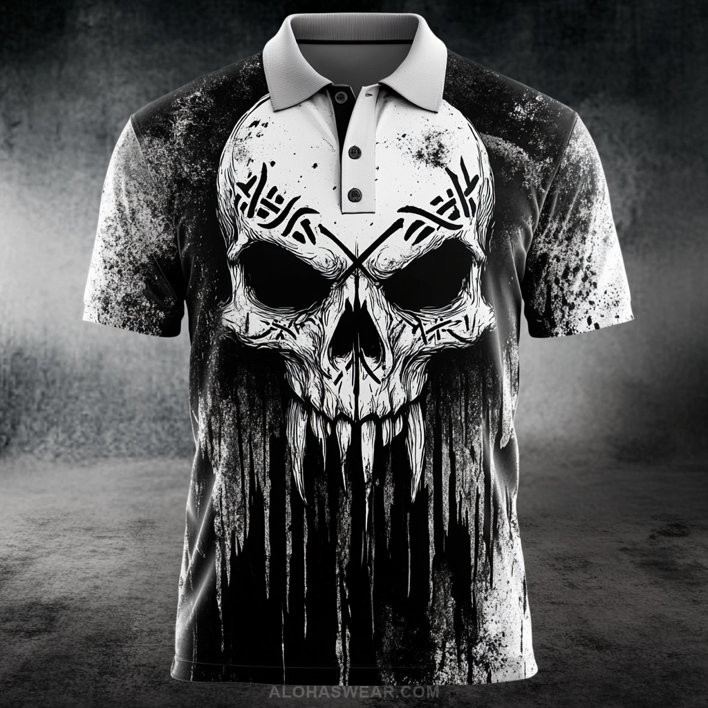 Men's Viking Business Short Polo Shirt