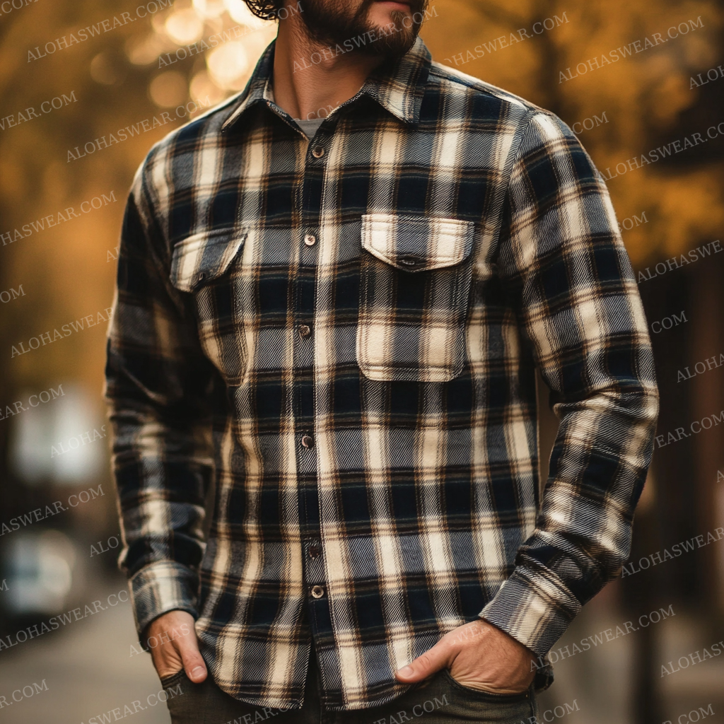 Flannel Shirt 🔥Warm Men's Fashion High quality