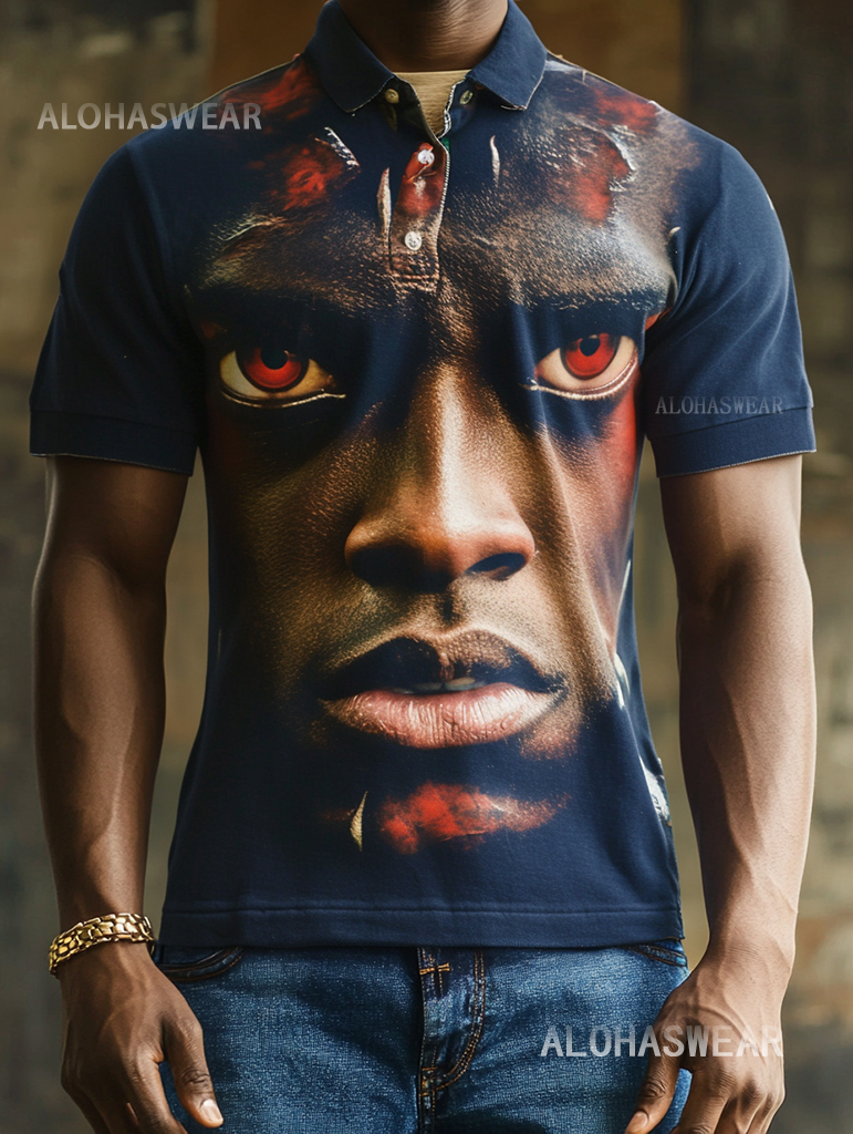 T-shirt Retro Men's Fashion High quality 