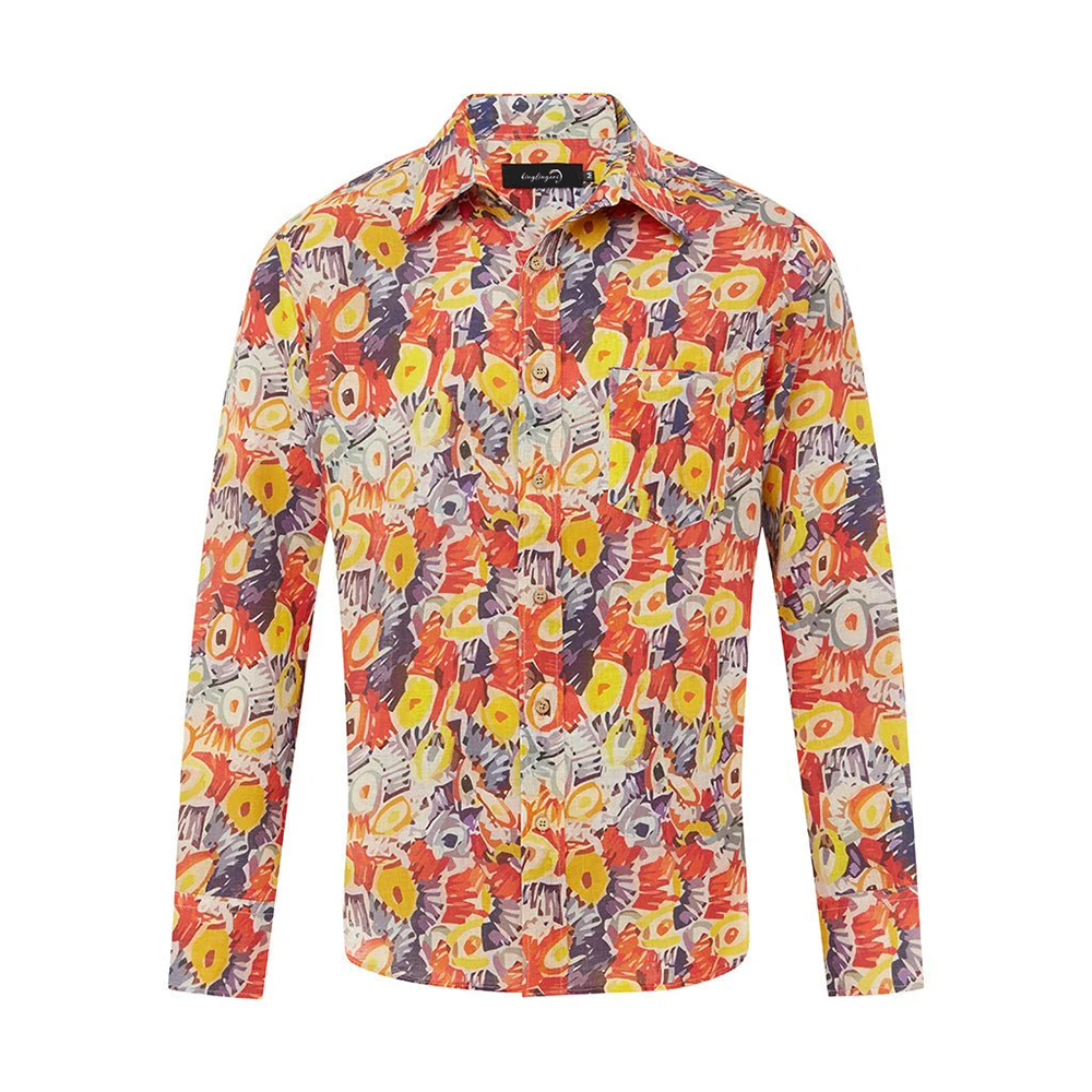 Casual hot-selling fashion high-quality long-sleeved shirts