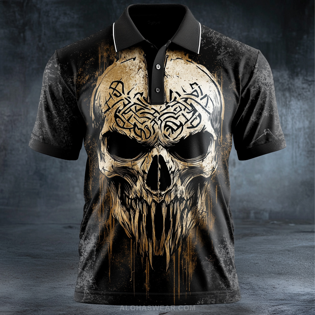 Men's Viking Business Short Polo Shirt