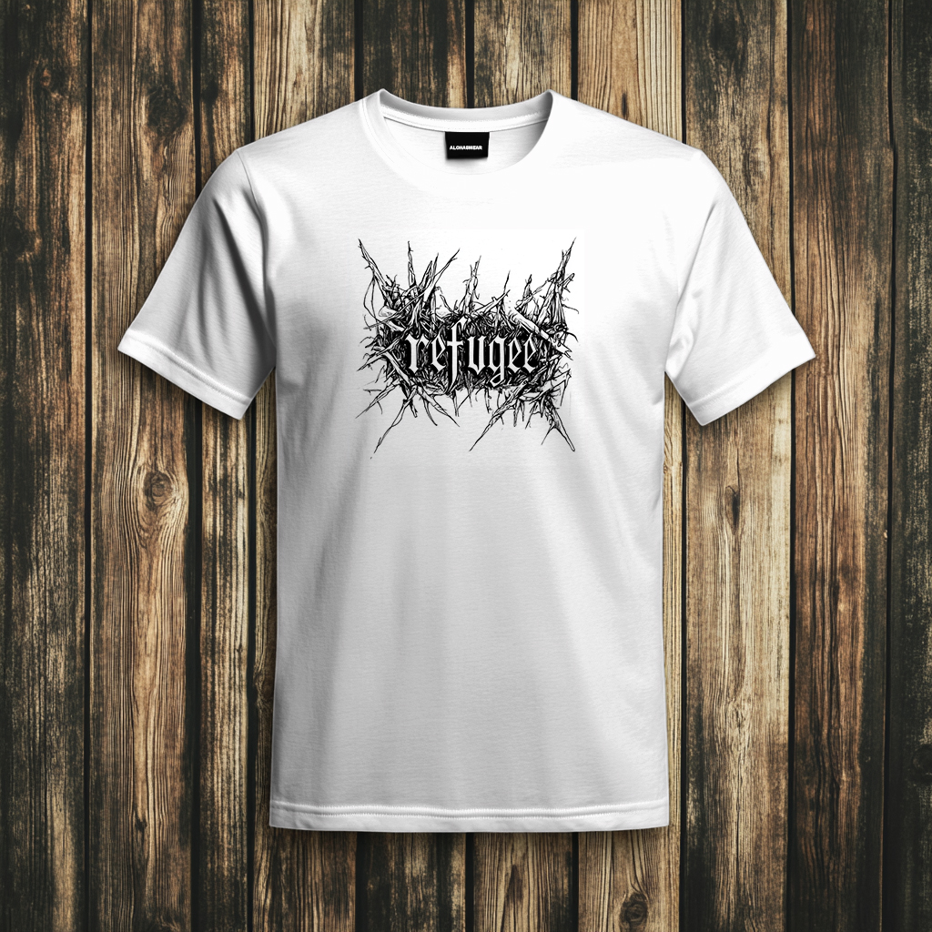 Refugee T-Shirt Men's Fashion high quality 