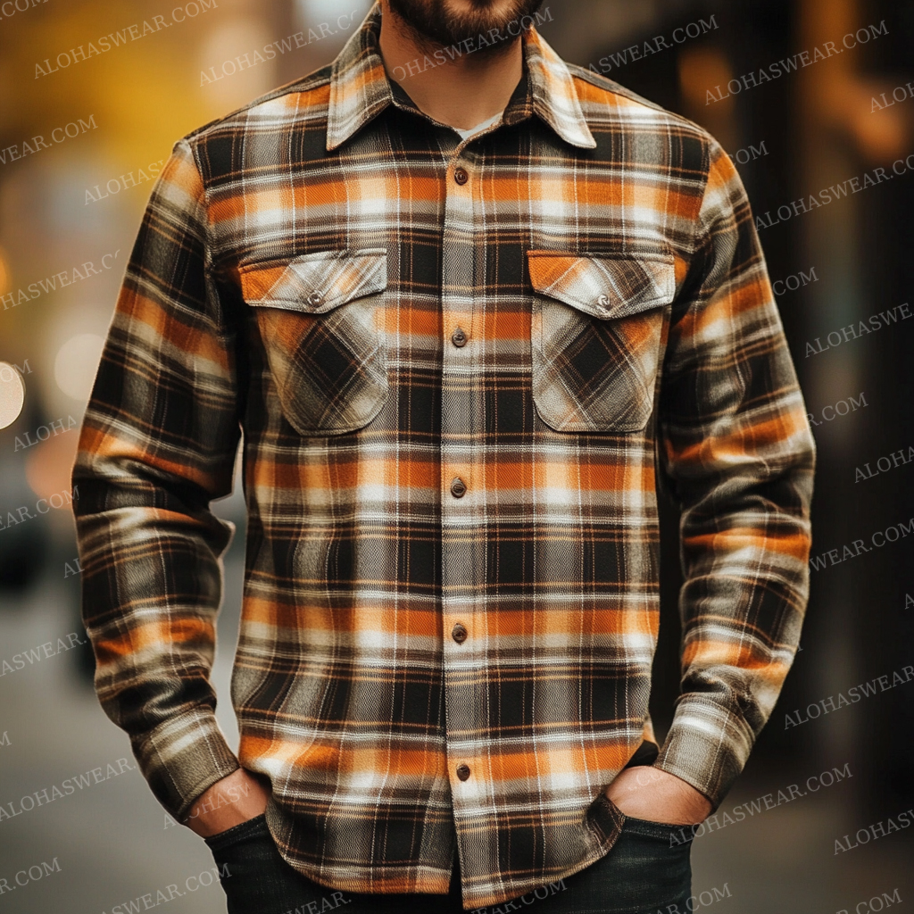 Flannel Shirt 🔥Warm Men's Fashion High quality