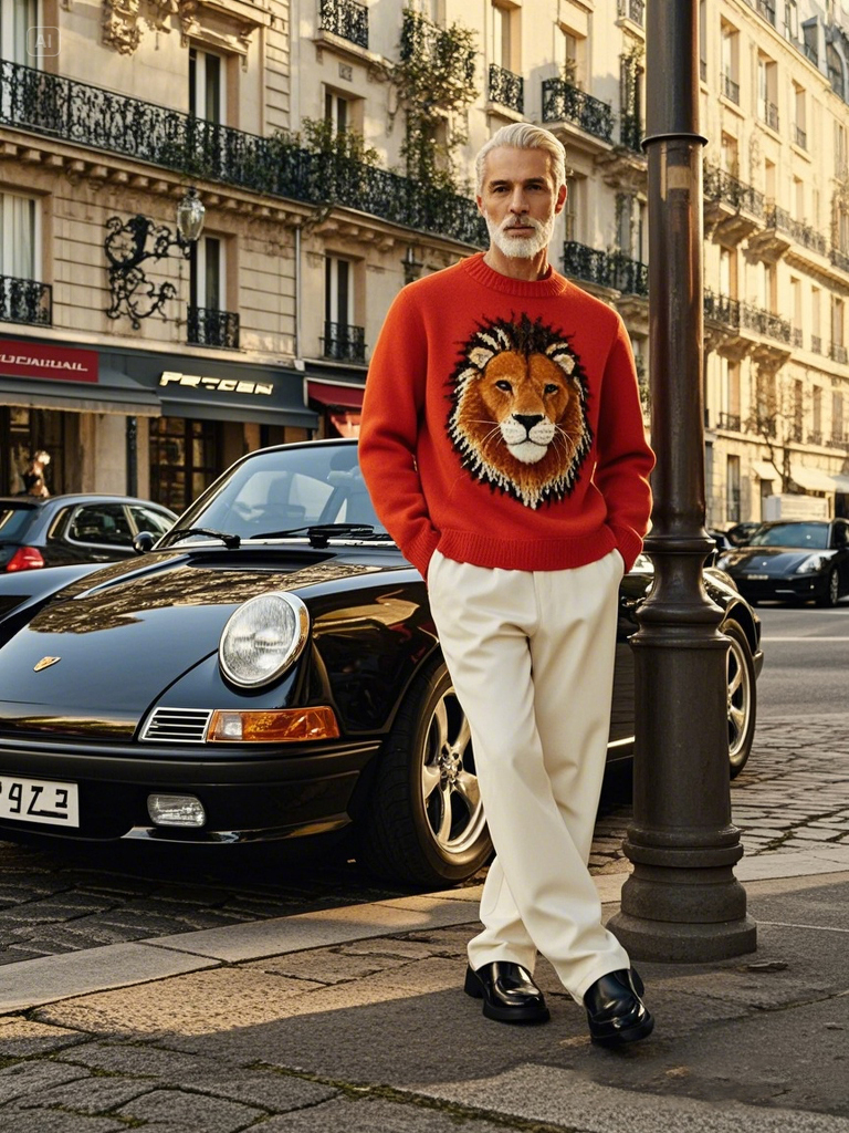 Luxury Warm Sweater Exclusive design Men‘s Fashion Brand sweatshirt 