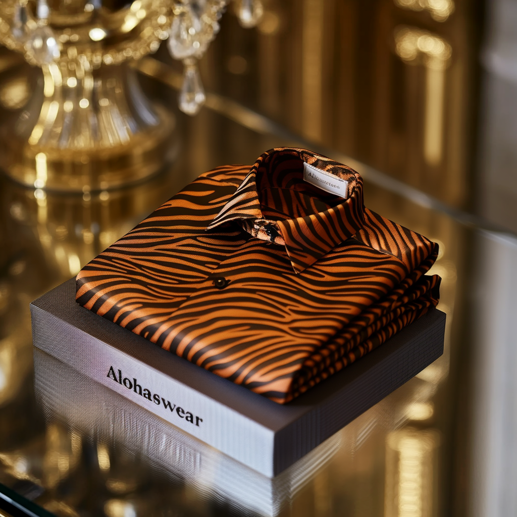 Zebra Palace aristocratic Luxury men's fashion high quality Suits shirt