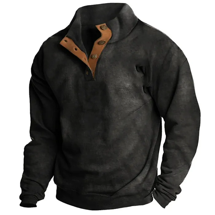 Western Sweatshirt Hoodies Fleece-lined high quality high elasticity