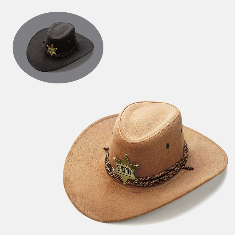 Western Classic Retro Outdoor All-match Men's Fashion Cowboy Hat