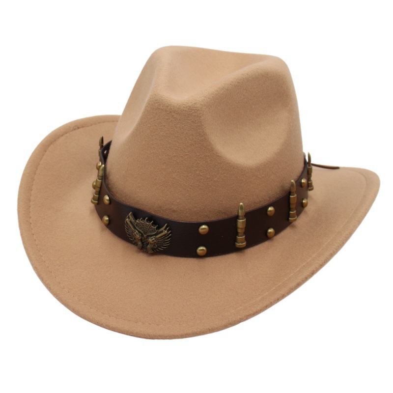 Western Classic Retro Outdoor All-match Men's Fashion Cowboy Hat