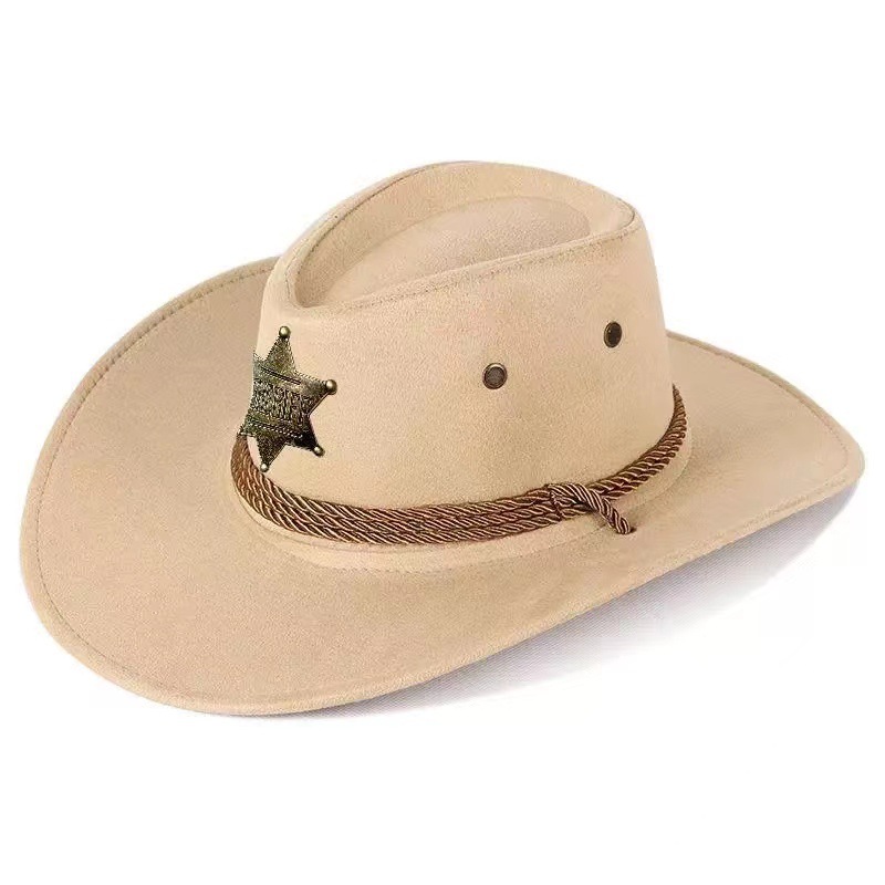 Western Classic Retro Outdoor All-match Men's Fashion Cowboy Hat