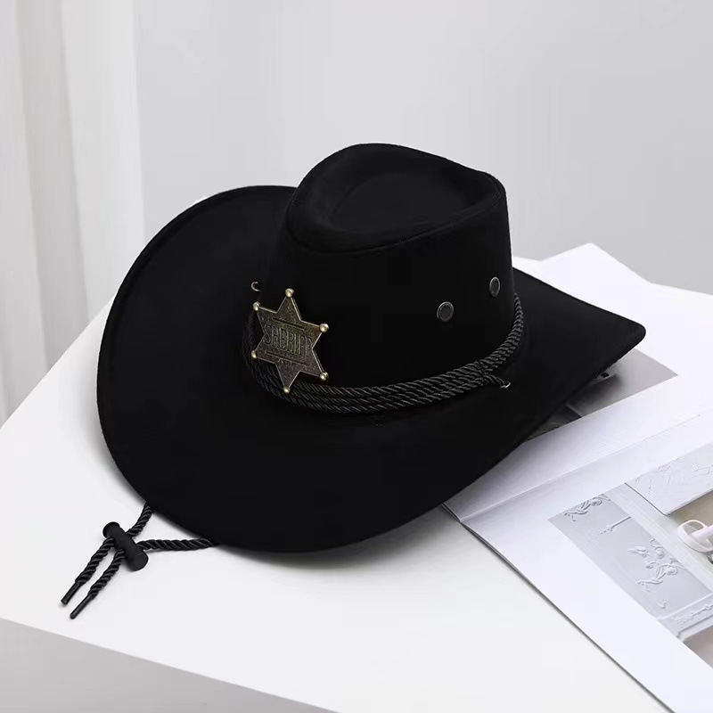 Western Classic Retro Outdoor All-match Men's Fashion Cowboy Hat