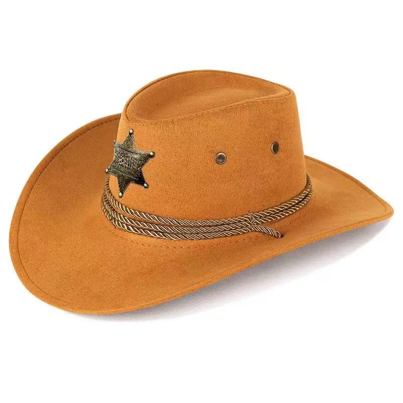 Western Classic Retro Outdoor All-match Men's Fashion Cowboy Hat
