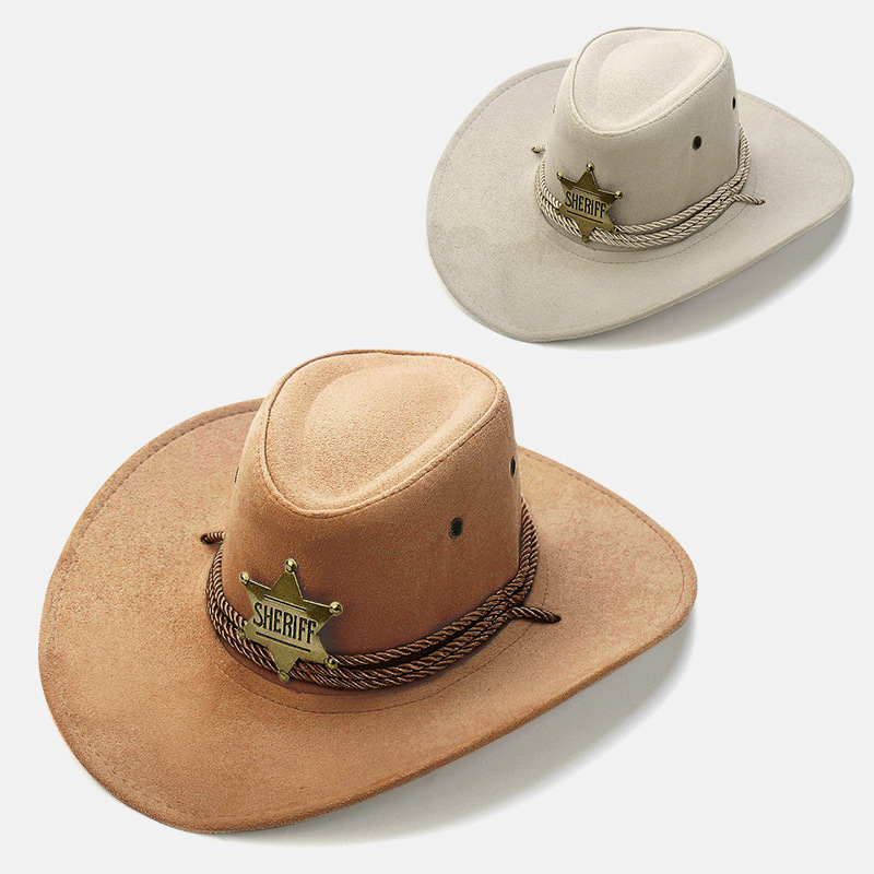 Western Classic Retro Outdoor All-match Men's Fashion Cowboy Hat