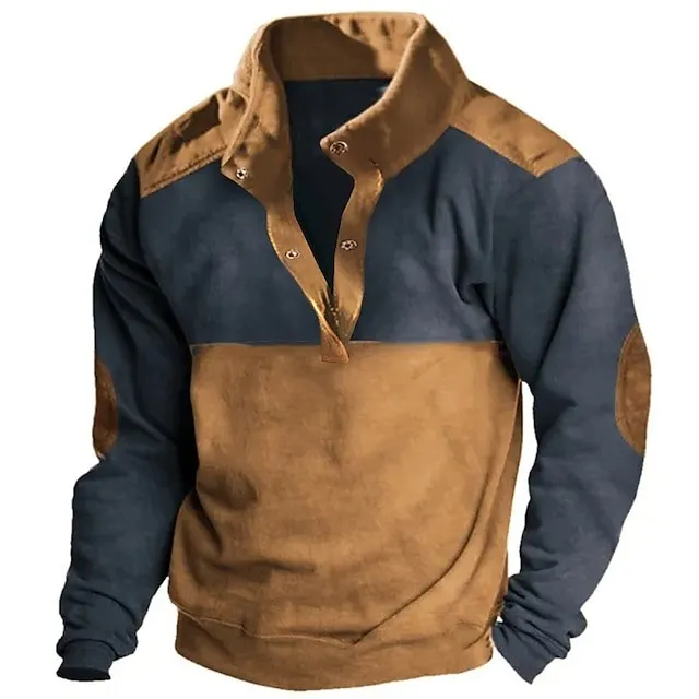 Western Sweatshirt Hoodies Fleece-lined high quality high elasticity