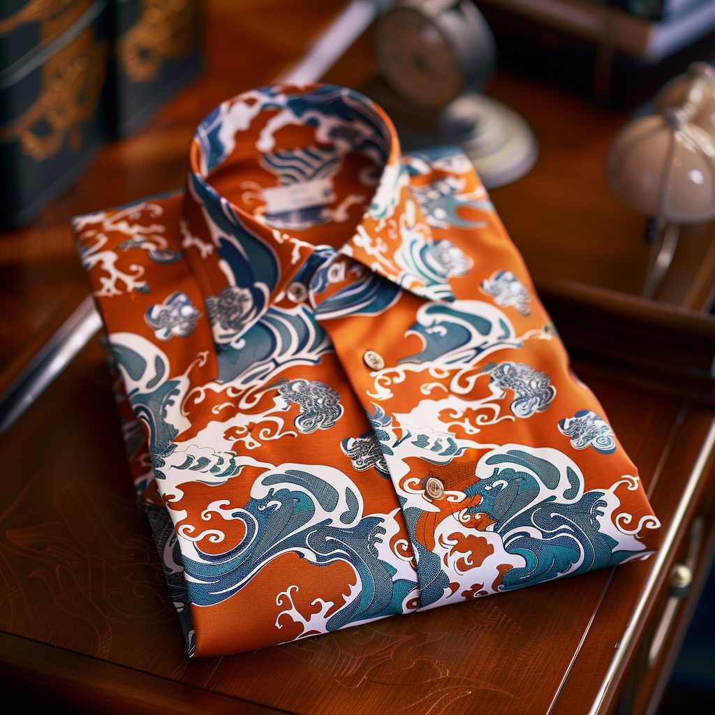 Gentlemanly exquisite Men fashion 100% Cotton Premium Shirt