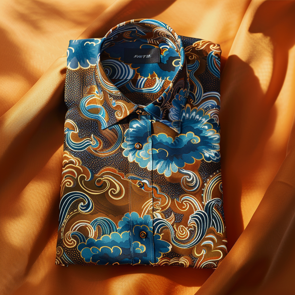 Gentlemanly exquisite Men fashion 100% Cotton Premium Shirt