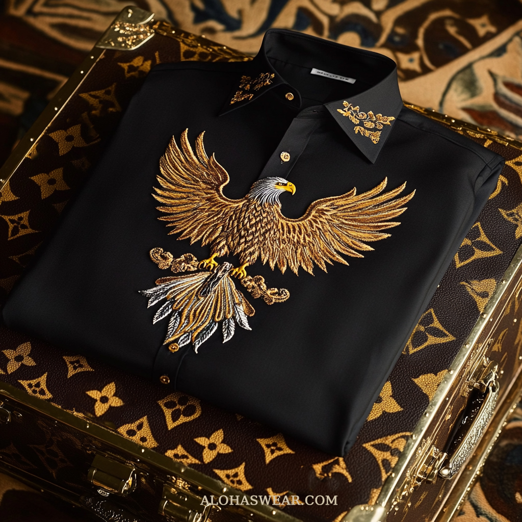 Men's Silk Luxury Satin Business Shirt