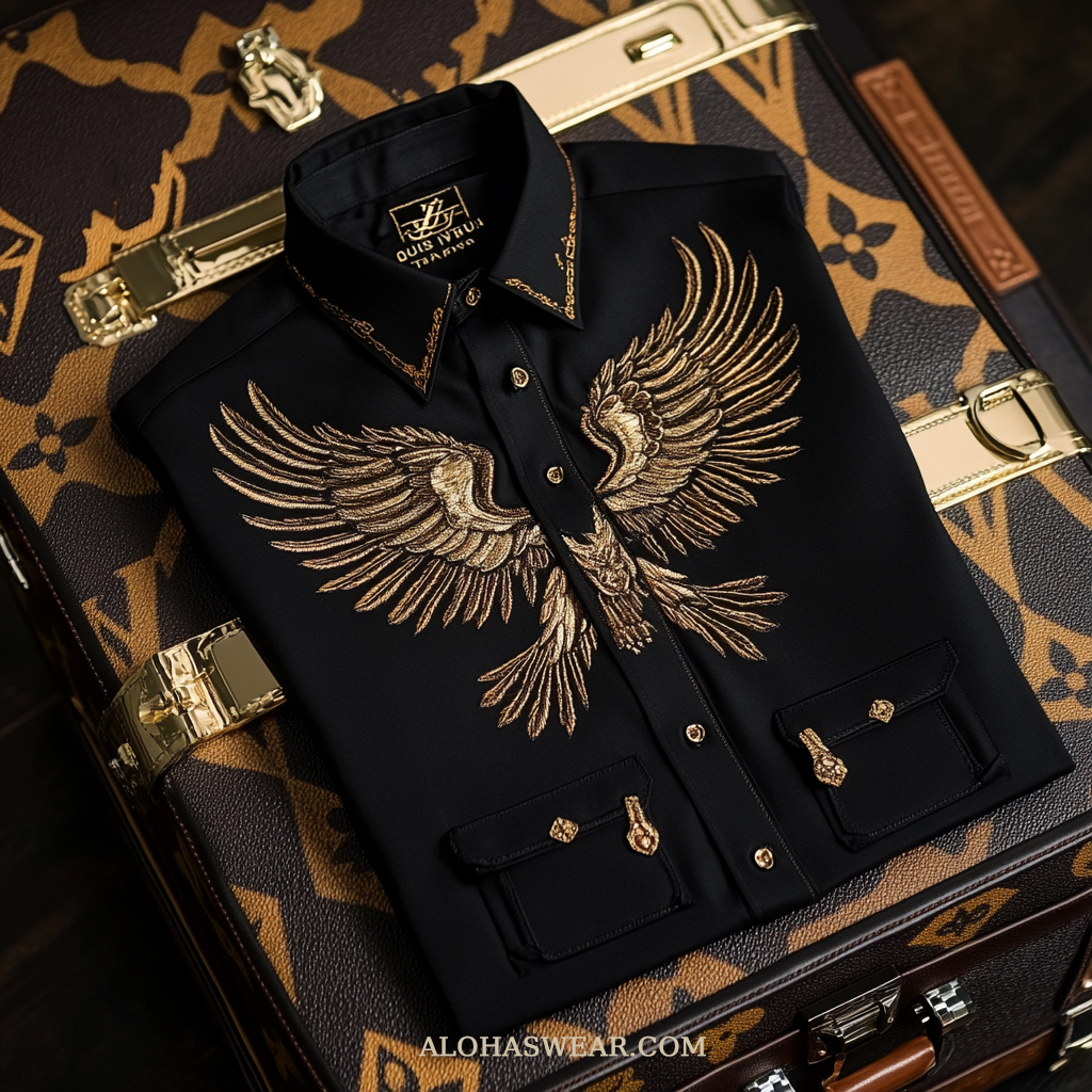 Men's Silk Luxury Satin Business Shirt