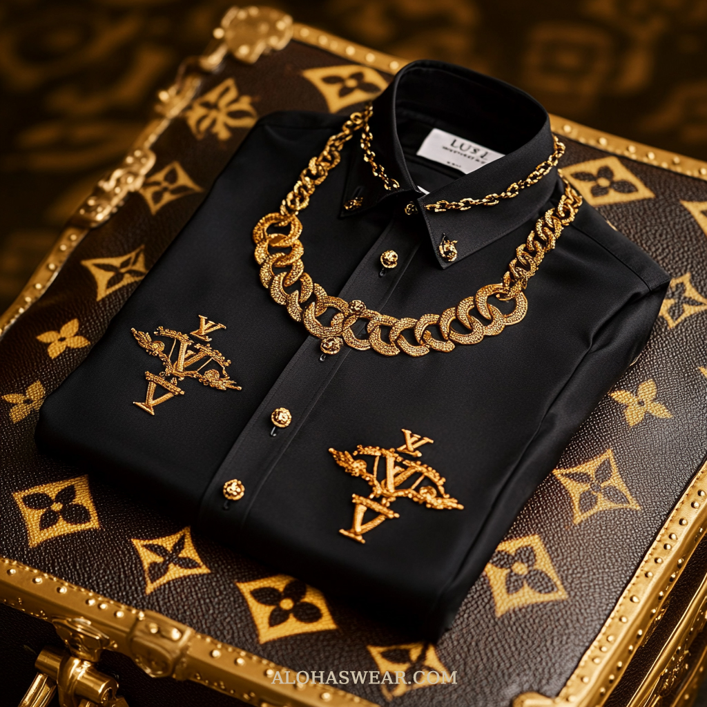 Men's Silk Luxury Satin Business Shirt