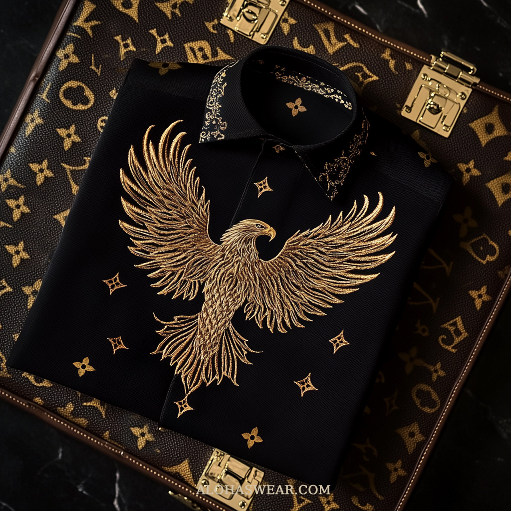 Men's Silk Luxury Satin Business Shirt