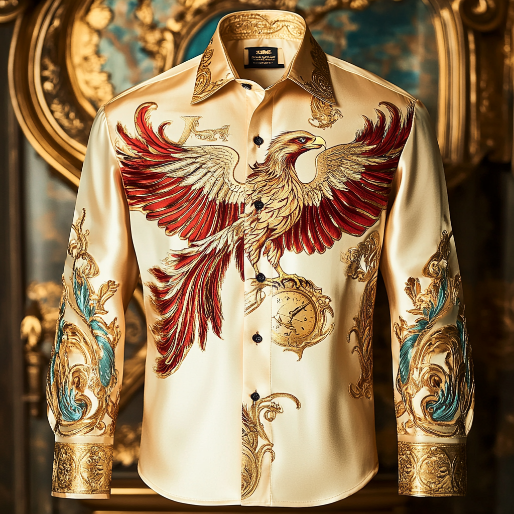 Luxury men's fashion high quality Suits shirt