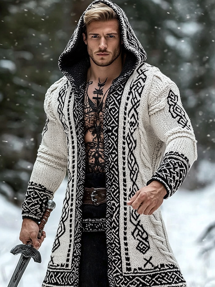 Western Viking Sweater Sweatshirt Men‘s Fashion 