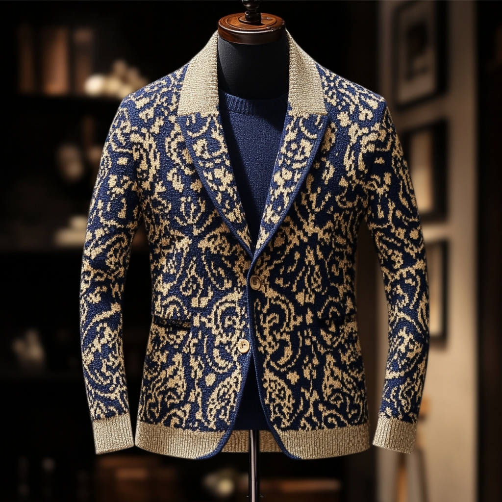 High-end Fashion Men's Sweater Jacket High quality High discount