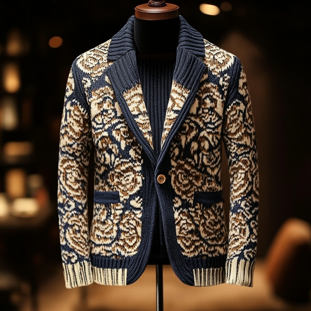 High-end Fashion Men's Sweater Jacket High quality High discount