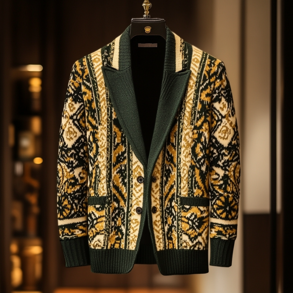 High-end Fashion Men's Sweater Jacket High quality High discount