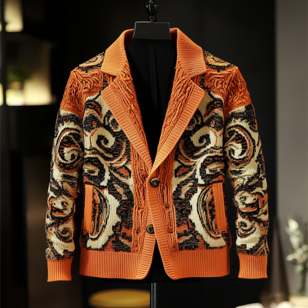 High-end Fashion Men's Sweater Jacket High quality High discount