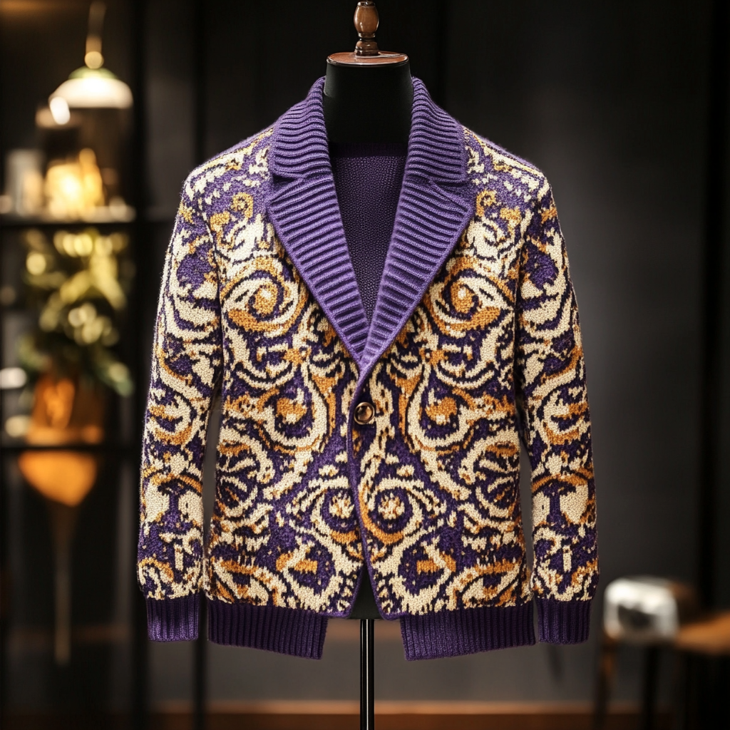 High-end Fashion Men's Sweater Jacket High quality High discount