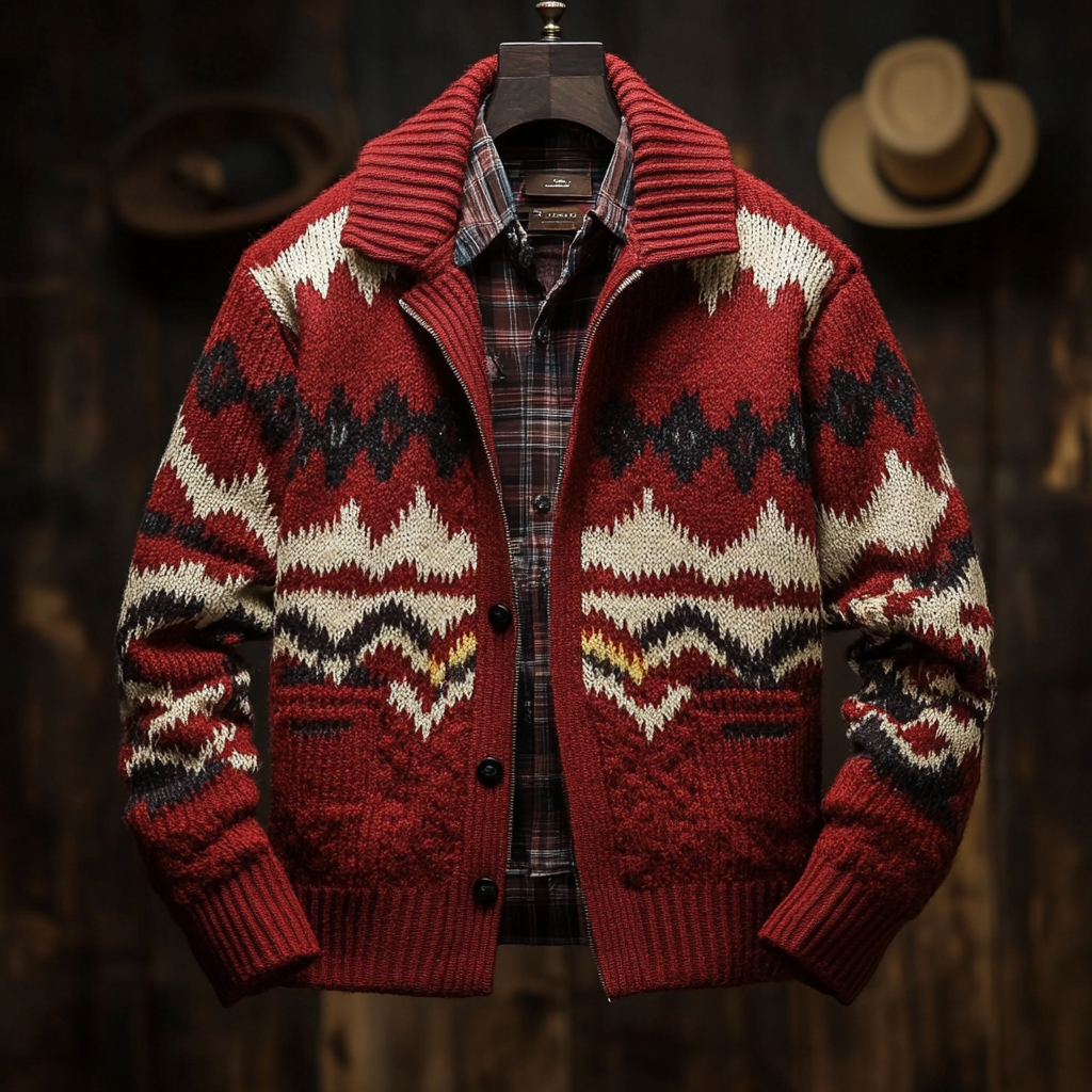 High-end Fashion Men's Sweater Jacket High quality High discount