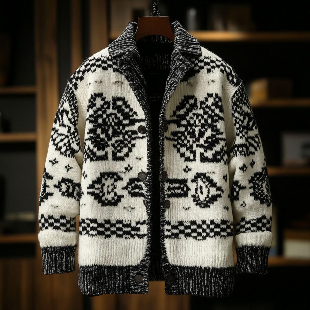 High-end Fashion Men's Sweater Jacket High quality High discount