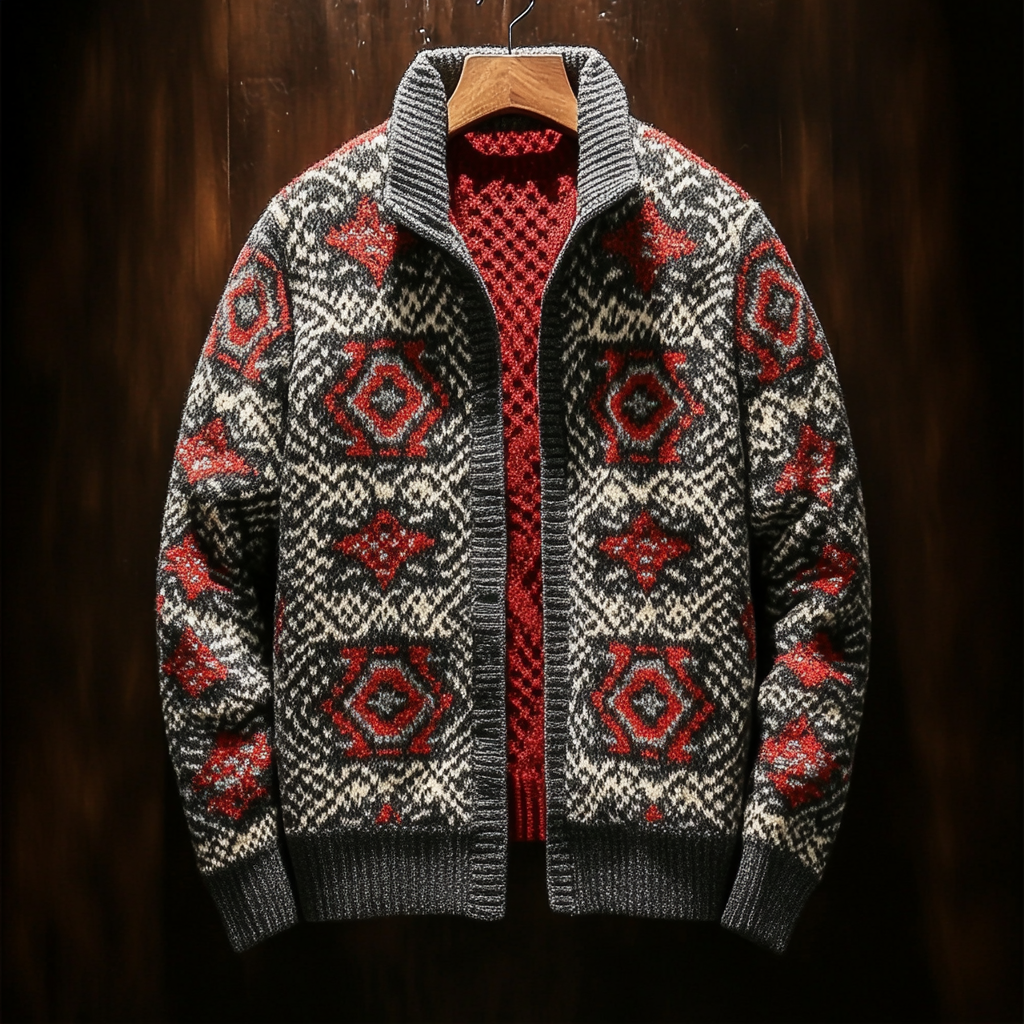 High-end Fashion Men's Sweater Jacket High quality High discount