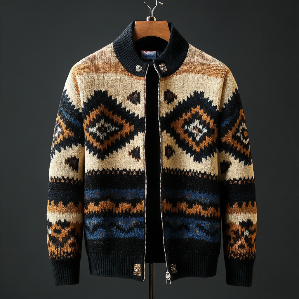 High-end Fashion Men's Sweater Jacket High quality High discount