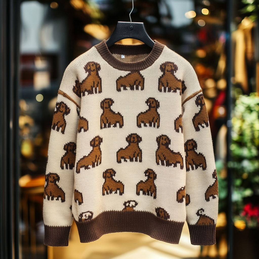 Dachshund Dog Luxury Exclusive design Brand Sweater sweatshirt 