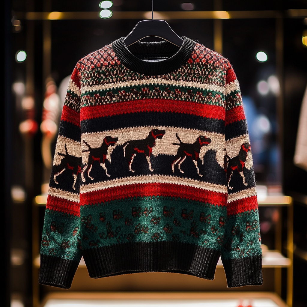 Dachshund Dog Luxury Exclusive design Brand Sweater sweatshirt 