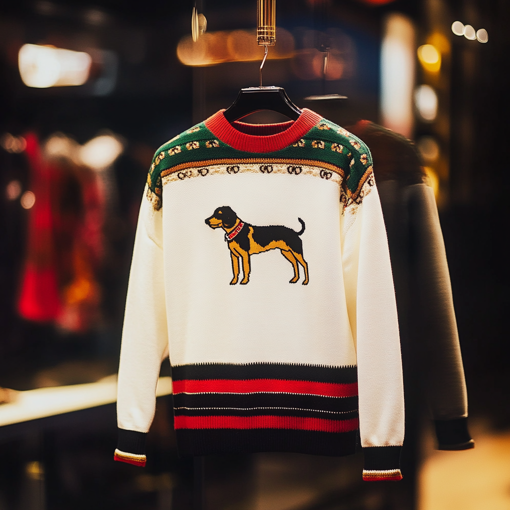Dachshund Dog Luxury Exclusive design Brand Sweater sweatshirt 